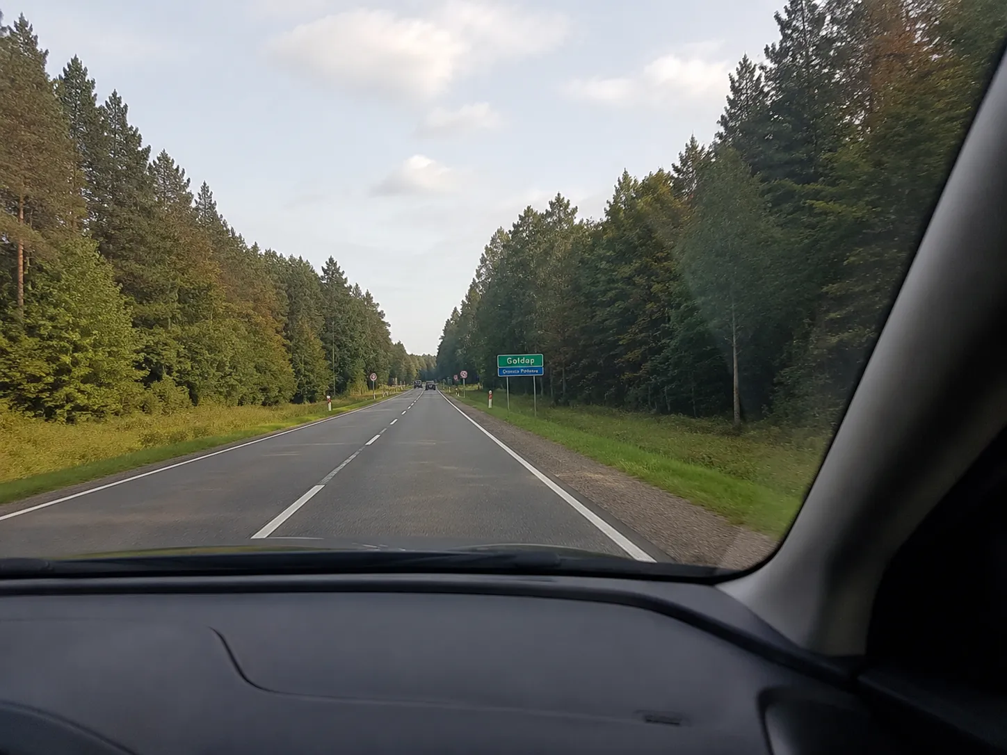 Regiony przygraniczne Polski — widok na krajobraz przy granicy